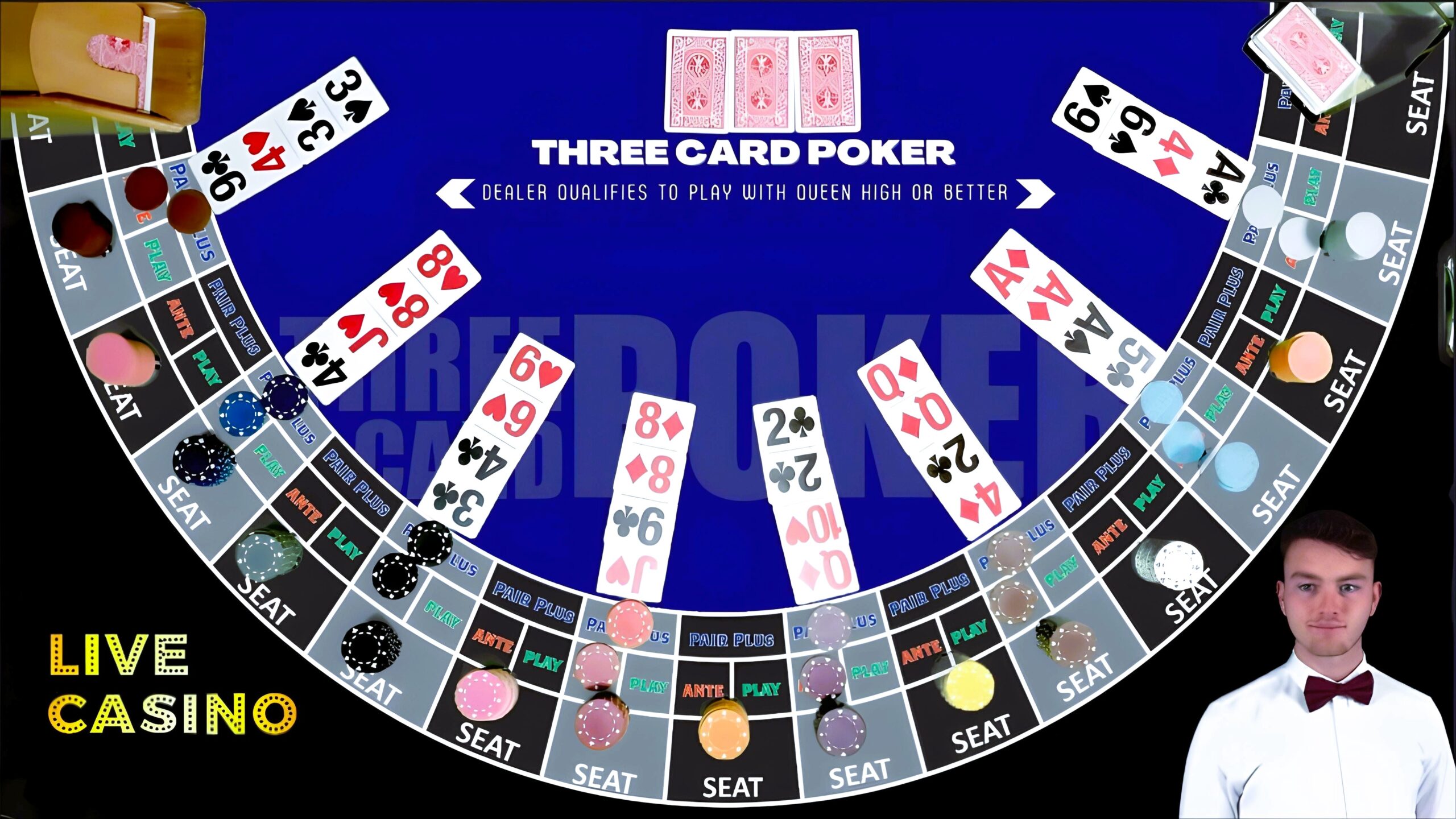 Live Dealer Poker Variants